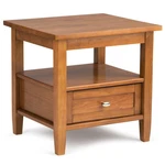 Simpli Home AXWSH002 Warm Shaker Solid Wood End Side Table In Honey Brown. Fixed Price $179.24.