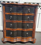 Ethan Allen Lucca Serpentine Chest Of Drawers Dresser Night Stand Console. Fixed Price $809.10.