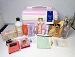 Roller Rabbit X Target Trunk Vanity Case Self Care Beauty Bundle 24PCS Gift Set. Fixed Price $183.94.