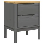 Modern Solid Wood Bedside Cabinet - Floro Design Various Colors Vidaxl. Fixed Price $74.99.