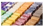 Handmade Organic Artisan Soap Bars, All Natural Moistirizing Exfoliant. Fixed Price $6.99.