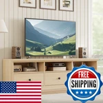 Garveehome Tv Stand For 65/70/75 Entertainment Center Storage Drawer. Fixed Price $265.98.