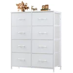 Atilioo Dresser For Bedroom With 8 Drawers, Antitip Tall Fabric Chests Storag.... Fixed Price $71.22.