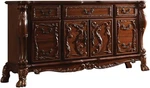 Dresden 7 Drawers Dresser And Server In Cherry Oak. Fixed Price $1704.99.