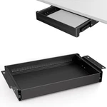 Under Desk Storage Drawer 15.7" Wide - Smooth Slide Out Black. Fixed Price $56.82.