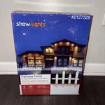 4 Show Lights 6 Feet Long White Picket Fence Pathway Led Markers Outdoor. Fixed Price $55.00.