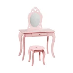 Costway Kids Princess Makeup Dressing Play Table Set With Mirror -pink Color:. Fixed Price $245.09.