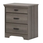 South Shore Versa 2 Drawer Nightstand In Gray Maple. Fixed Price $143.70.