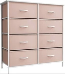 Sorbus Dresser W/ 8 Fabric Bin Drawers- Furniture Storage Chest For Kids Bedroom. Fixed Price $75.99.