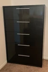 South Shore Step One 5-DRAWER Chest, Pure Black. Fixed Price $120.00.