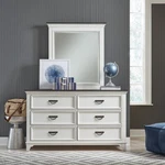 Liberty Furniture Allyson Park Bedroom Dresser & Mirror - White. Fixed Price $1219.99.