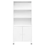Bookshelf Bookcase With 3 Shelves Decor Cabinet Display Steel Vidaxl. Fixed Price $376.99.