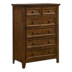 Pemberly Youth 5-DRAWER Transitional Wood Chest In Brown. Fixed Price $874.78.