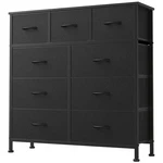 Dumos 9 Drawer Dresser For Bedroom Fabric Storage Organizer Sturdy Metal Frame. Fixed Price $156.00.