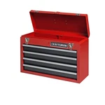 Fyzpaea Craftsman 4 Drawer Chest With Large Top Compartment. Fixed Price $390.00.