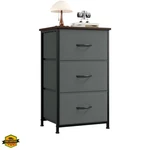 Dresser For Bedroom With 3 Drawers, Storage Organizer Chest Of R.... Fixed Price $63.95.