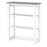 Mayfield Tall Hutch Organizer Shiplap Gray / White - Engineered Wood. Fixed Price $143.99.