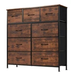 Dumos Dresser For Bedroom, Storage Organizer With 9 Drawers, Chest Of. Fixed Price $66.01.