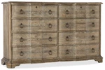 Hooker Furniture 5750-90002NTE 68-3/4"W Drawer Poplar Wood Antique Milk. Fixed Price $3264.00.