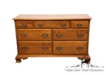 Ethan Allen Heirloom Nutmeg Maple Colonial Early American 54" Double Dresser .... Fixed Price $1314.99.