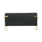 Modrest Rothsay - Modern Wenge + Gold Dresser. Fixed Price $2158.45.
