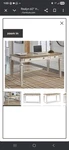 Ashley Furniture Realyn 60" Writing Desk 2 Drawers Power Outlet Usb White/brown. Fixed Price $200.00.