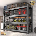 Garage Shelving Heavy Duty 6000/8000LBS Storage Shelves Metal Organizer Rack. Fixed Price $131.76.
