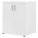 Pemberly Row Laundry Room Cabinet With Doors White - Engineered Wood. Fixed Price $297.92.