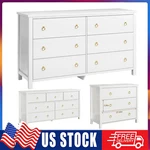 6 Drawers Double Wood Storage Dressers Chests Of For Bedroom. Fixed Price $111.14.