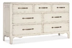 Hooker Furniture 7050-90002 Americana 68"W Drawer Cedar And Oak Daisy /. Fixed Price $1765.00.