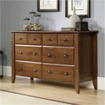 Pemberly Row 6-DRAWER Transitional Engineered Wood Dresser Oiled Oak. Fixed Price $421.99.