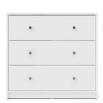 Tvilum Portland 3 Drawer Chest In White. Fixed Price $89.29.