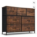 Dumos Dresser For Bedroom, Storage Organizer With 9 Drawers, Chest Of Drawers.... Fixed Price $65.99.