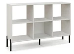 Costway 6 Cube White Metal Leg Bookshelf -. Fixed Price $148.89.
