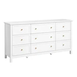 Vevor 9 Dresser, Wooden Chest Of Drawers With Sliding And Anti-tip Device. Fixed Price $281.16.