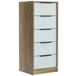 Tuhome Kaia 5 Drawer Engineered Wood Dressers Multi-color. Fixed Price $261.70.