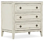 Hooker Furniture 5865-90216-02 Anastasie 30"W Vintage Hollywood Blanc. Fixed Price $1659.00.