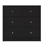 Tvilum Portland 3 Drawer Chest In Black. Fixed Price $98.43.