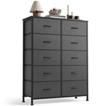 Sweetcrispy 10 Drawer Fabric Dresser Storage Tower With Bins Tall Chest Organize. Fixed Price $103.06.