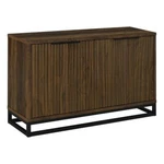 Pemberly Row 4-DOOR Transitional Engineered Wood Accent Cabinet Dark Pine. Fixed Price $357.09.