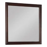 Benjara Square Molded Wooden Frame Dresser Mirror- Cherry Brown And Silver. Fixed Price $127.07.