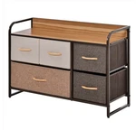 5-BIN Dresser Storage Tower Cabinet Organizer Unit, Chest Drawers With M. Fixed Price $79.99.