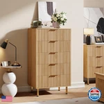 Garveehome 5 Dresser For Bedroom 48 In Tall Modern Chest Of Drawers Deep. Fixed Price $259.17.