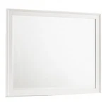 Benjara Zavi 32 X 40 Dresser Mirror- Rectangular Shape- Tempered Glass- White. Fixed Price $169.85.