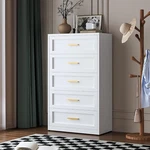 Cofar Modern 5 Drawers Dressers & Chests Drawer, Metal For Bedroom. Fixed Price $179.99.