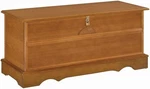 Bowery Hill Rectangular Tradital Wood Chest, 40"W X 16"D 18.5"H. Fixed Price $333.37.