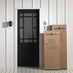 South Shore Acapella Wardrobe Armoire In Pure Black. Fixed Price $350.90.