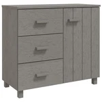 Sideboard Buffet Cabinet With Storage For Kitchen Hamar Solid Pinewood Vidaxl. Fixed Price $204.99.