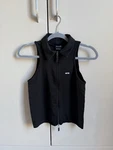 Iets Frans Black Zip Front Sleeveless Collared Top Size Xl - Y2K, Street, 90S. Fixed Price $16.36.