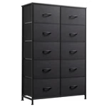 Wlive Tall For Bedroom With 10 Drawers, Chest Of Dressers Be.... Fixed Price $103.76.